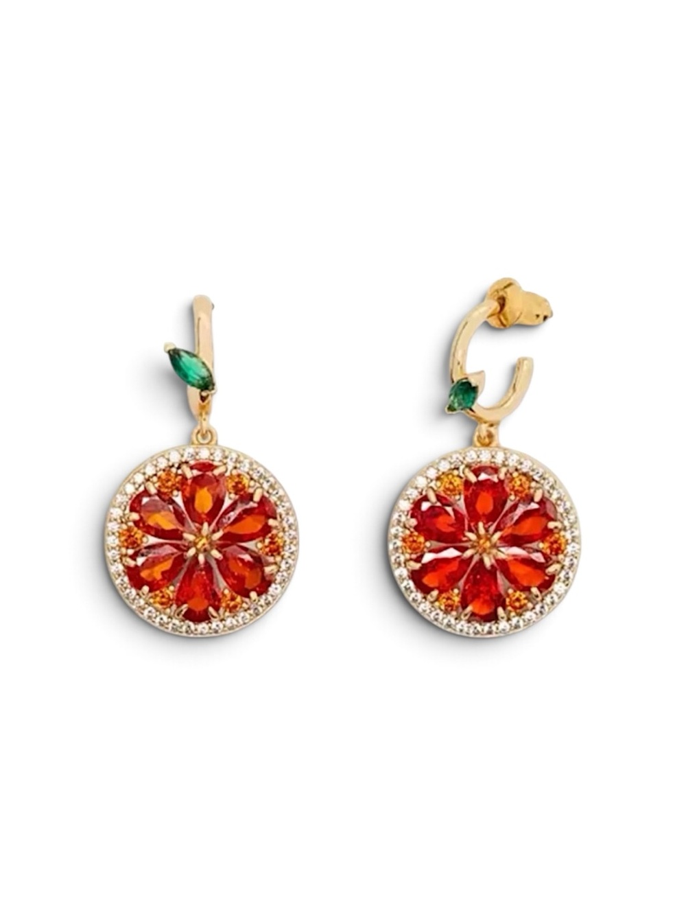 Kate Spade New York Sweet Citrus Orange Drop Earrings